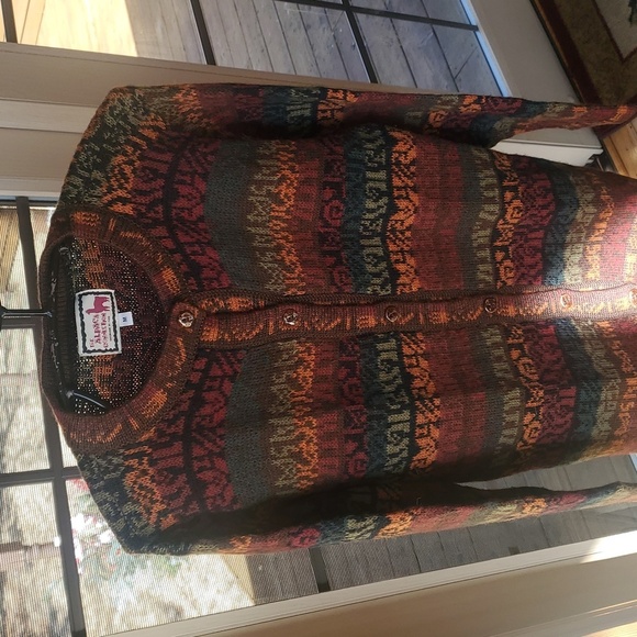 The Alpaca Connection Cardigan  Sweater Button Up Crewneck Sz M. Women's - Picture 4 of 12